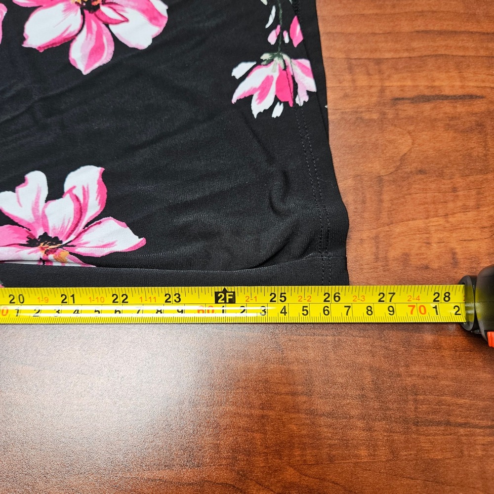 Torrid Black Floral Tie Waist Midi Romper Dress Whimsigoth Fairycore Boho 2X - Picture 11 of 16